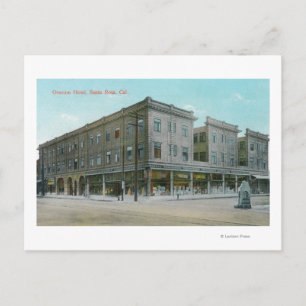 Buiten Uitzicht van het Overton Hotel # 2 Briefkaart