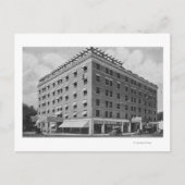 Buiten Uitzicht van het Owyhee HotelBoise, ID Briefkaart (Voorkant)