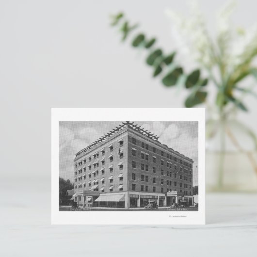 Buiten Uitzicht van het Owyhee HotelBoise, ID Briefkaart (Staand voorkant)