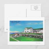 Buiten Uitzicht van het Pacific Beach Hotel Briefkaart (Voorkant / Achterkant)