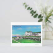 Buiten Uitzicht van het Pacific Beach Hotel Briefkaart (Staand voorkant)