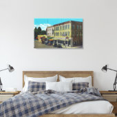 Buiten Uitzicht van het Palace HotelUkiah, CA Canvas Afdruk (Insitu (Slaapkamer))