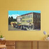 Buiten Uitzicht van het Palace HotelUkiah, CA Canvas Afdruk (Insitu (Woonkamer))