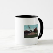 Buiten Uitzicht van het Passenger Station van Rock Mok (Voorkant rechts)