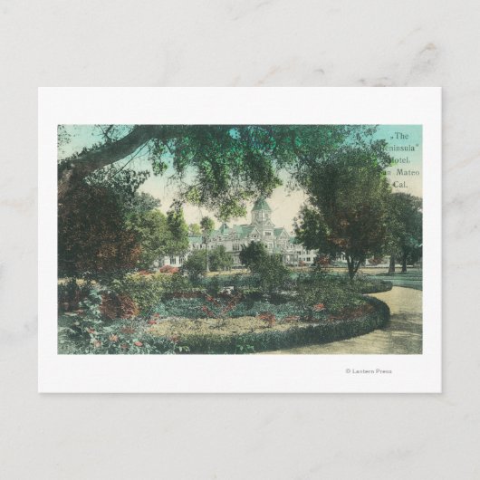 Buiten Uitzicht van het Peninsula Hotel Briefkaart (Voorkant)