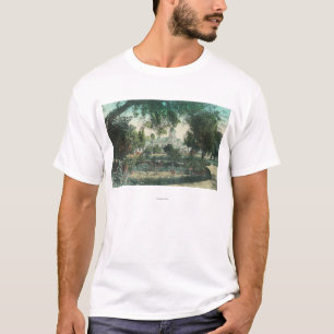 Buiten Uitzicht van het Peninsula Hotel T-shirt