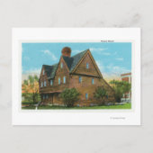 Buiten Uitzicht van het Pequot House Briefkaart (Voorkant)