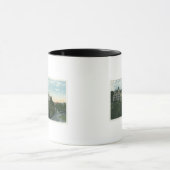 Buiten Uitzicht van het Pleasant Hotel # 2 Mok (Midden)