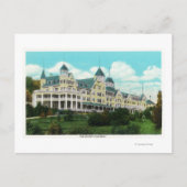Buiten Uitzicht van het Pleasant Hotel Briefkaart (Voorkant)