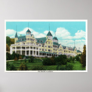 Buiten Uitzicht van het Pleasant Hotel Poster