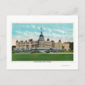 Buiten Uitzicht van het Poolse Lenthuis 2 Briefkaart (Voorkant)