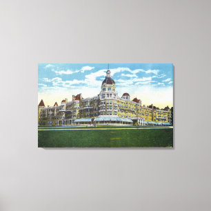 Buiten Uitzicht van het Poolse Lenthuis 2 Canvas Afdruk