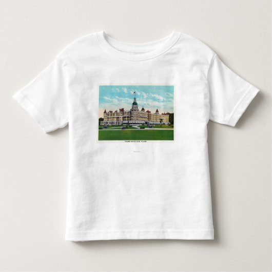 Buiten Uitzicht van het Poolse Lenthuis 2 Kinder Shirts (Voorkant)