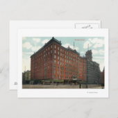 Buiten Uitzicht van het Powers Hotel Briefkaart (Voorkant / Achterkant)