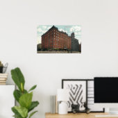 Buiten Uitzicht van het Powers Hotel Poster (Thuiskantoor)