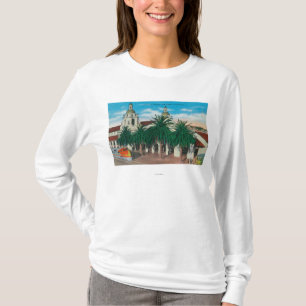 Buiten Uitzicht van het Santa Fe-station T-shirt