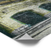 Buiten Uitzicht van het spoorwegstation Poster (Hoek)