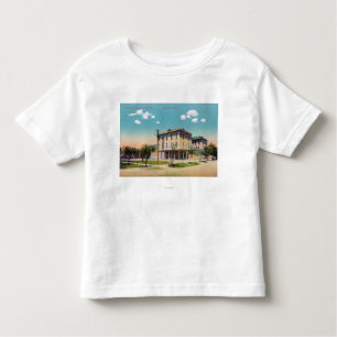 Buiten Uitzicht van het Spreckels Hotel Kinder Shirts