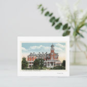 Buiten Uitzicht van het St. Vincent-ziekenhuis Briefkaart (Staand voorkant)