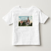 Buiten Uitzicht van het St. Vincent-ziekenhuis Kinder Shirts (Voorkant)