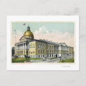 Buiten Uitzicht van het Staatshuis # 2 Briefkaart (Voorkant)