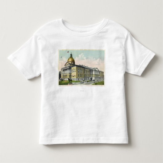 Buiten Uitzicht van het Staatshuis # 2 Kinder Shirts (Voorkant)