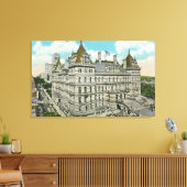 Buiten Uitzicht van het staatskapitaal en de Kanto Canvas Afdruk (Insitu (Woonkamer))