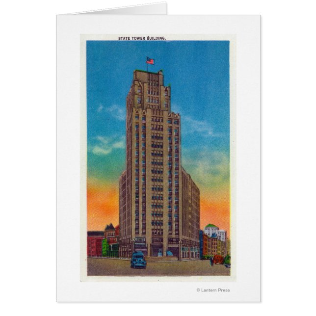 Buiten Uitzicht van het staatstowergebouw (Voorkant)