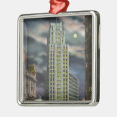 Buiten Uitzicht van het staatstowergebouw bij nach Metalen Ornament (Links)