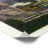 Buiten Uitzicht van het staatstowergebouw bij nach Poster (Hoek)