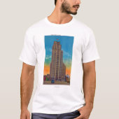 Buiten Uitzicht van het staatstowergebouw T-shirt (Voorkant)