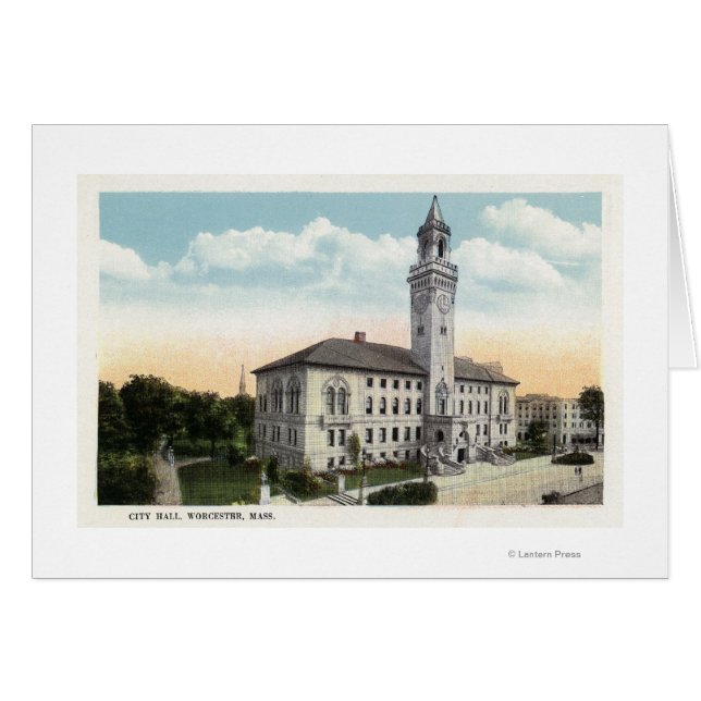 Buiten Uitzicht van het stadhuis (Voorkant Horizontaal)