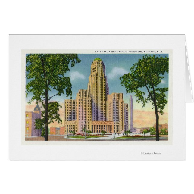 Buiten Uitzicht van het stadhuis en de McKinley (Voorkant Horizontaal)