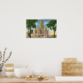 Buiten Uitzicht van het stadhuis en de McKinley Poster (Keuken)