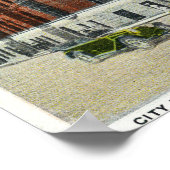 Buiten Uitzicht van het stadhuis Poster (Hoek)