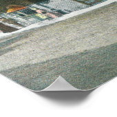 Buiten Uitzicht van het station Poster (Hoek)