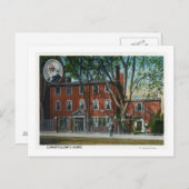 Buiten Uitzicht van het Swett Art Memorial Briefkaart (Voorkant / Achterkant)