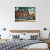 Buiten Uitzicht van het Swett Art Memorial Canvas Afdruk (Insitu (Slaapkamer))