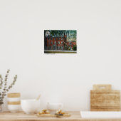 Buiten Uitzicht van het Swett Art Memorial Poster (Keuken)