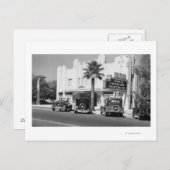 Buiten Uitzicht van het theater van Fontana Briefkaart (Voorkant / Achterkant)