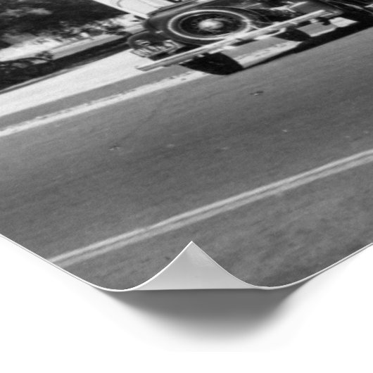 Buiten Uitzicht van het theater van Fontana Poster (Hoek)