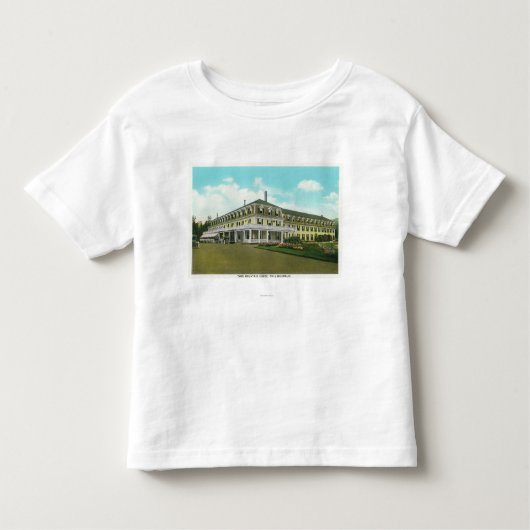 Buiten Uitzicht van het Twin Mt House Kinder Shirts (Voorkant)