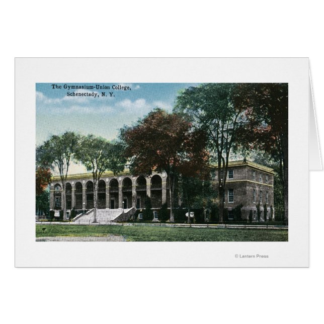 Buiten Uitzicht van het Uniecollege Gymnasium (Voorkant Horizontaal)