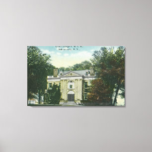 Buiten Uitzicht van het Uniecollege YMCA Canvas Afdruk