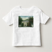 Buiten Uitzicht van het Uniecollege YMCA Kinder Shirts (Voorkant)