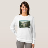 Buiten Uitzicht van het Uniecollege YMCA T-shirt (Voorkant volledig)