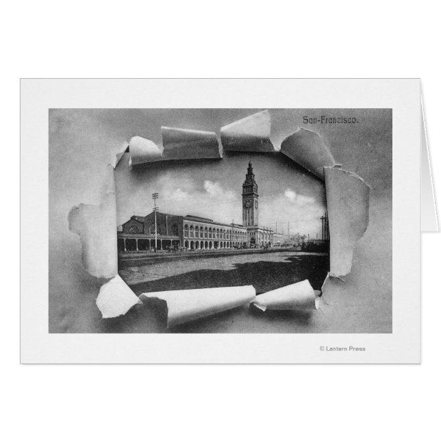 Buiten Uitzicht van het veerstation (Voorkant Horizontaal)