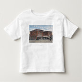 Buiten Uitzicht van het Wenatchee Hotel Kinder Shirts (Voorkant)