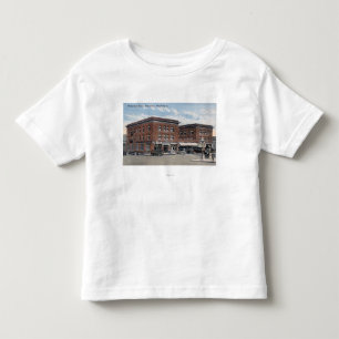 Buiten Uitzicht van het Wenatchee Hotel Kinder Shirts