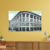 Buiten Uitzicht van het Witte Huis Canvas Afdruk (Insitu (Woonkamer))